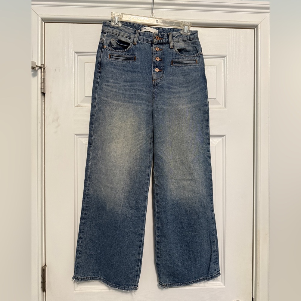 Zara Denim Wide Leg Jeans
